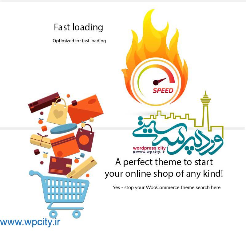 قالب تک‌صفحه‌ای Gaga Lite